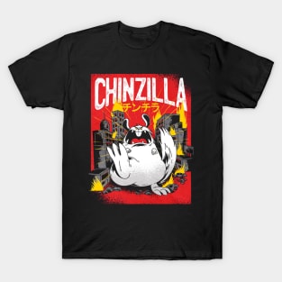 Chinchilla Running in The City!! Artwork T-Shirt